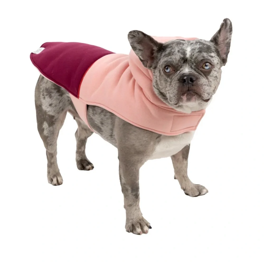 SportPet Color Block Hooded Jacket Sweatshirt fleece Jersey lining NWT LARGE